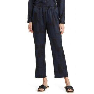 EILEEN FISHER Straight Ankle Pant Ink Size XL NWT